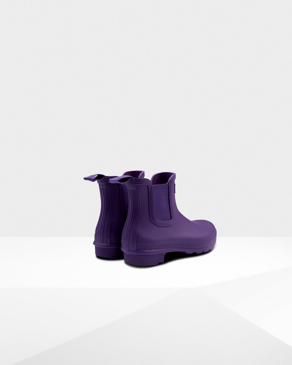 Bottes Chelsea Hunter Original Femme Bleu Violette XHLNVYA-75